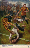 T2/T3 1910 A Try (Rugby). Raphael Tuck & Sons "Oilette" "Football Incidents" Postcard 1746. S: S. T. Dadd (EK) - Non Classés