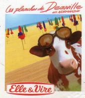 Magnets Magnet Elle Et Vire Vache Les Planches De Deauville - Toerisme