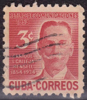 Cuba YT 398 Mi 401 Année 1954 (Used °) Enrique Calleja Hensell - Gebraucht