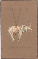 T2 1906 Nous Portons Bonheur / French Necklace Style Emb. Litho Greeting Card - Non Classés