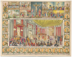 * T2/T3 Pio XI / Holy Year Of 1933. Pope Pius XI. Folding Art Postcard (EK) - Ohne Zuordnung