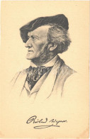 ** T2/T3 Richard Wagner, German Composer. Stengel Art Postcard (gyűrődés / Crease) - Non Classés