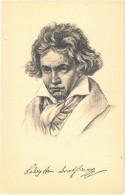 ** T2 Ludwig Van Beethoven, German Composer. Stengel Art Postcard - Unclassified