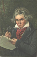 ** T2/T3 Ludwig Van Beethoven, German Composer. Stengel Art Postcard S: J. K. Stieler - Unclassified