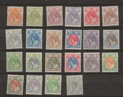 1899 MH/* Nederland NVPH 56-76 - Unused Stamps