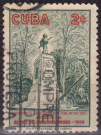 Cuba YT 525 Mi 654 Année 1960 (Used °) Monument Patriotique, à Santiago De Cuba - Statue - Arme - Canon - Used Stamps
