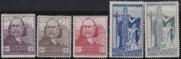 San Marino    .  Y&T   .     97/101       .    *      .   Mint-hinged - Unused Stamps