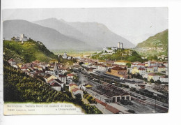 BELLINZONA. VEDUTA NORD COI CASTELLI DI SVITTO E UNTERWALDEN. - Bellinzone