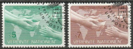 UNO Wien 1983 MiNr.32 - 33 O Gest. Welternährungsprogramm ( 5740 ) - Usados