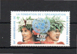 French Polynesia 1995 UNO/Maps Stamp (Michel 693) Nice MNH - Neufs