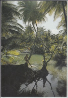 TRINIDAD AND TOBAGO - Sleepy Lagoon, Where The Cool, Fresh Water Flows Quietly Into The Sea, Used, Nice Stamp - Trinidad
