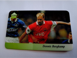 GREAT BRITAIN / 10 POUND  / DENNIS BERGKAMP     / FOOTBAL/SOCCER /     /    PREPAID CARD/ MINT   **15725** - [10] Colecciones