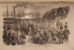1855 TOULON BÉNÉDICTION DU POPE - LAVAL VIADUC DE LA MAYENNE - LA TOURAINE ( TOURS CHENONCEAUX CHINON ) - SEBASTOPOL - 1850 - 1899