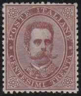 Italy   .  Y&T   .     37 (2 Scans)         .    *       .  Mint-hinged - Mint/hinged