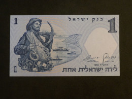 H30  ISRAEL   BILLET ANCIEN 1958  ++1 SHEQEL     ++NEUF +++ - Israël