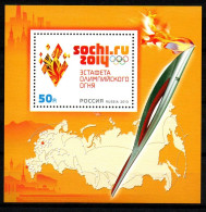 2013 - Russia BF 380 Olimpiadi Di Sochi - Fiamma Olimpica   ------ - Inverno 2014: Sotchi