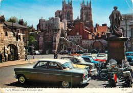 Postcard United Kingdom England York Minster And Bootham Bar - York