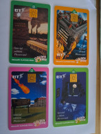 GREAT BRETAGNE  2 POUND/  CHIP CARD  / 4 CARDS GOLDEN WONDER/ CHIPS  /  **15730 ** - BT Overseas Issues