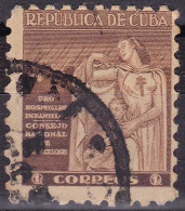 Cuba (Bienfaisance) YT B8 Mi Z8 Année 1943 (Used °) Enfant - Tuberculose - Beneficenza