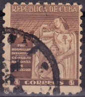 Cuba (Bienfaisance) YT B8 Mi Z8 Année 1943 (Used °) Enfant - Tuberculose - Charity Issues