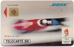 France - 0218 - Bose - Bobsleigh, Solaic, 12.1991, 50Units, 111.000ex, Used - 1991