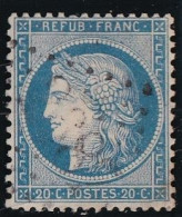 France N°37 - Oblitéré - TB - 1870 Beleg Van Parijs