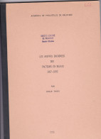 LIVRE LES GRIFFES ENCADREES DES FACTEURS EN RELAIS BELGIQUE 1867 1892 Par Thiry Format  A4 173 Pages - Manuales