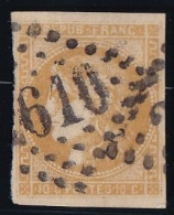 France N°43B - Oblitéré - TB - 1870 Bordeaux Printing