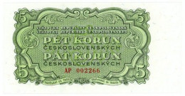 Cecoslovacchia 5 Corone 1953 P-80b FDS (B/1-60eb - Czech Republic