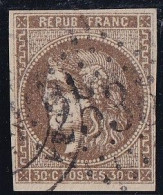 France N°47 - Oblitéré - TB - 1870 Ausgabe Bordeaux