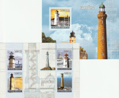 Guinea Bissau Lighthouse Phares Leuchtturm Set NMH - Otros (Mar)