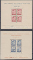 AYUNTAMIENTO DE BARCELONA ** 47/48 HOJAS BLOQUE - AÑO 1943 - LUJO - MNH - Barcelona