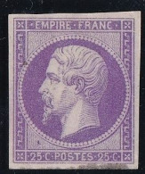 France N°15 - Essai En Violet - 1853-1860 Napoléon III