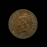 France, 1 Centime, 1848, A - Paris, Bronze, TTB+ (EF), KM#754,G.84, F.101/1 - 1 Centime
