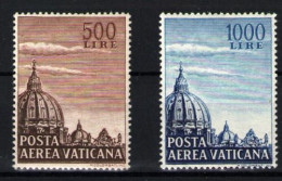 Vaticano (aéreos)  Nº 22/23. Año 1953 - Airmail