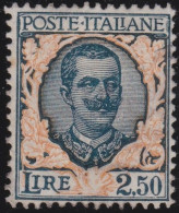 Italy   .  Y&T   .     185   .   *       .   Mint-hinged - Nuovi