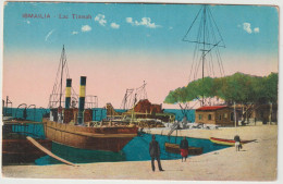 Egypte : ISMAILIA  :  Lac  Timsah  , Bateau - Ismailia