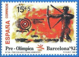 España. Spain. 1992.Tiro Con Arco. Barcelona '92 - Archery