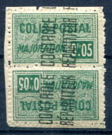 Algérie            Colis Postaux      10B *paire Tête-bêche - Paketmarken