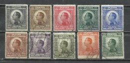 1008B-YUGOSLAVIA JUGOSLAVIA SELLOS 1924 Nº 158/167 SERIE COMPLETA CLASICOS - Used Stamps