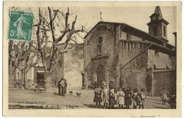 CPA Glacée De MARSEILLE (13) – La Valentine. L’Eglise. Coll. Pignatel. (1908) - Les Caillols, La Valentine