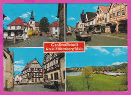 293266 / Germany BRD Großwallstadt Kreis Miltenberg/Main PC USED 1986 - 80+80 Pf. Europa CEPT Schöne Nase Michelangelo - Mittelberg