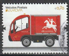 Portugal, 2013 - Veículos Postais, €0,70 -|- Mundifil - 4328 - Used Stamps