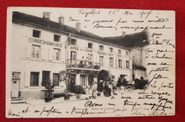 CPA - Vauvillers  - Hôtel De La Poste - Vauvillers