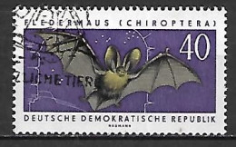 RDA   /   DDR.   -    CHAUVE -  SOURIS    -    Oblitéré - Bats