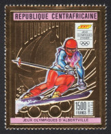 Zentralafrikanische Rep. 1990 - Mi-Nr. 1416 A ** - MNH - Gold - Olympia - Centrafricaine (République)