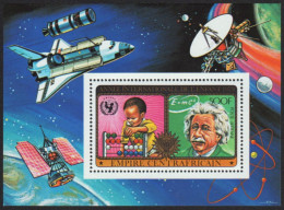 Zentralafrikanische Rep. 1979 - Mi-Nr. Block 49 A ** - MNH - Einstein - Centrafricaine (République)