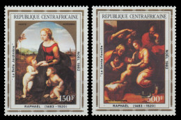 Zentralafrikanische Rep. 1982 - Mi-Nr. 903-904 ** - MNH - Weihnachten / X-mas - Centrafricaine (République)