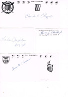 JEUX OLYMPIQUES - AUTOGRAPHES DE MEDAILLES OLYMPIQUES - CONCURRENTS DES ETATS-UNIS  - - Authographs