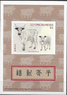 Micronesia Mnh ** 1997 4,8 Euros Year Of The Ox - Micronésie